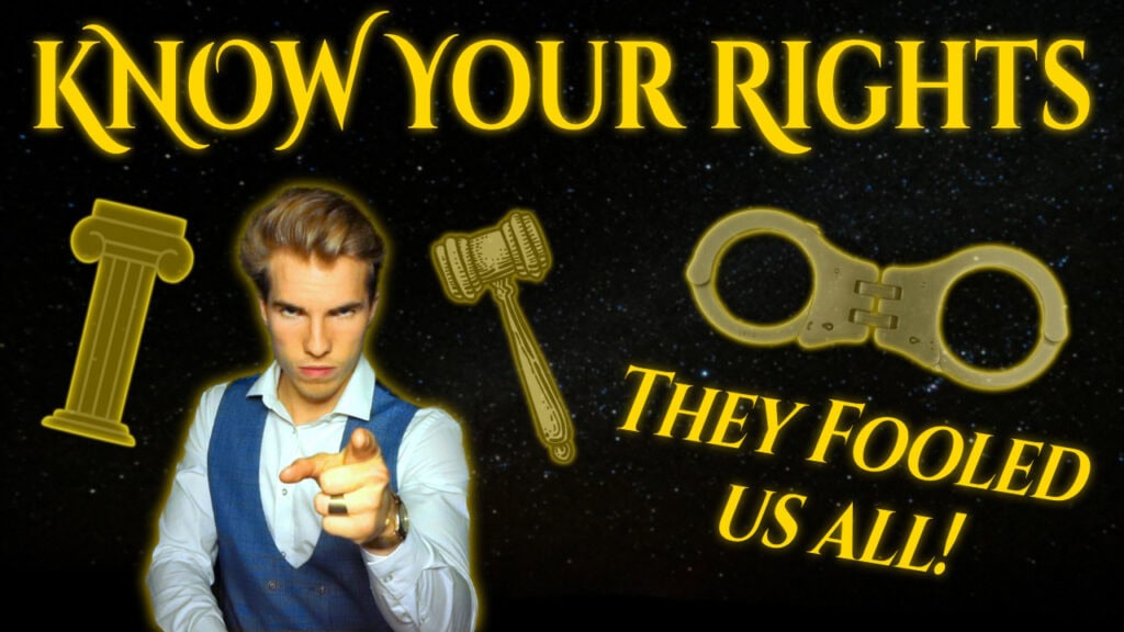 Morality Matters Video Thumbnail – Black and Gold Mystical Design with Jake Vogels